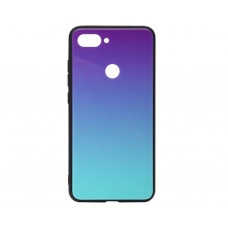 Силіконова накладка Gradient Glass для Xiaomi Mi 8 Life Violet