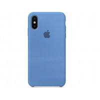 Силіконова накладка Silicone Case для iPhone XS Max Blue