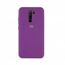Силиконовая накладка Silicone Case для Xiaomi Redmi 9 Purple