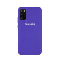 Силіконова накладка Silicone Case для Samsung A41 2020 A415 Violet