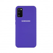 Силіконова накладка Silicone Case для Samsung A41 2020 A415 Violet