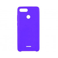 Силіконова накладка Silicone Case для Xiaomi Redmi 6 Violet