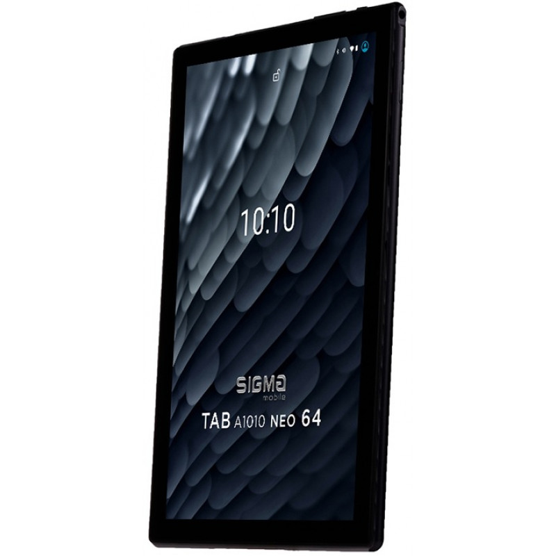 Планшет Sigma mobile Tab A1010 Neo 4/64GB 4G Dual Sim Black