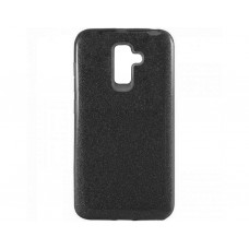 Силиконовая накладка Shine для Samsung J8 2018 J810 Black