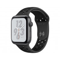 Apple Watch Series 4 Nike+ GPS 44mm Space Gray Aluminum Case with Grey/Blask Nike Sport Band (MU6L2)