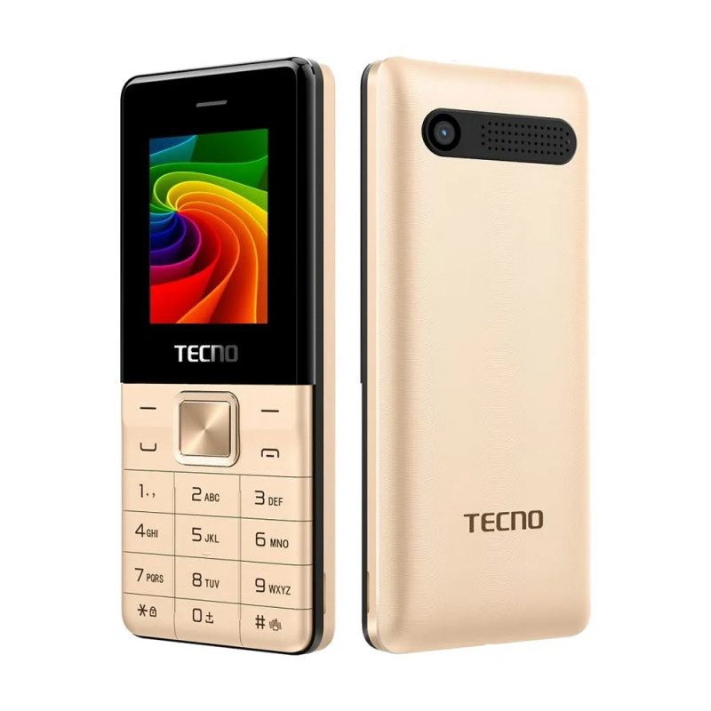Tecno T301 Dual Sim Champagne Gold (4895180743337)