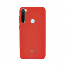 Силіконова накладка Silicone Case для Xiaomi Redmi Note 8 Red