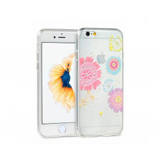 Силиконовая накладка iPhone 6/6S Remax Flower Series Daisy (2-0138)