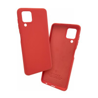Силиконовая накладка Silicone Case для Samsung A22/A225 2021 Red