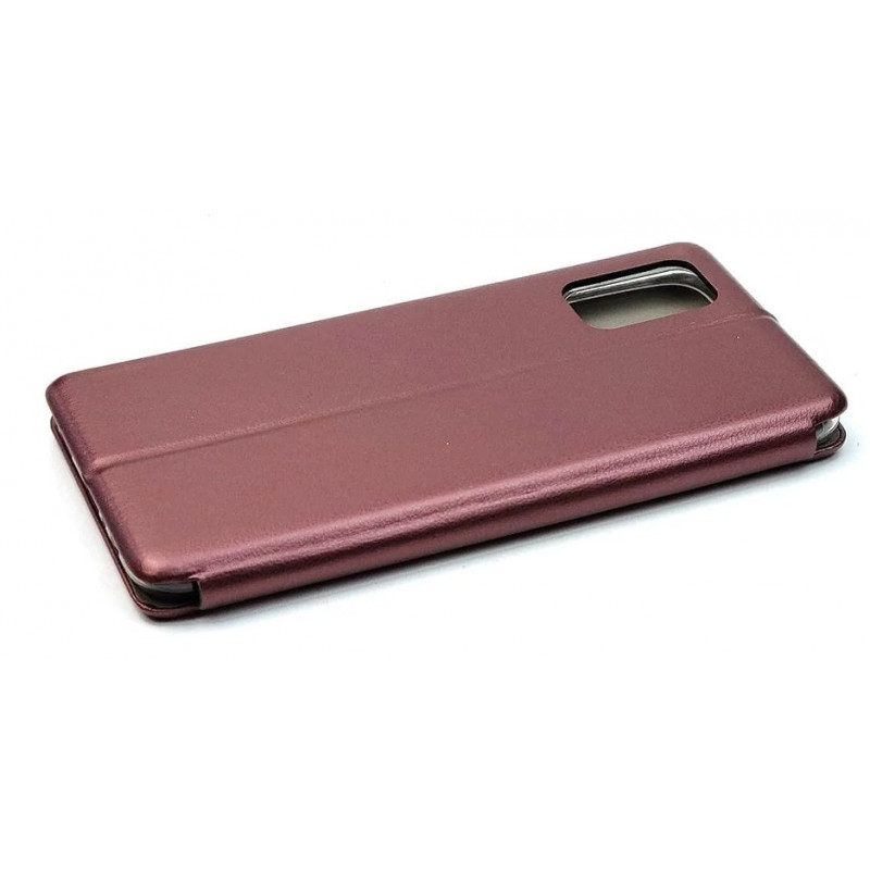 Чохол-книжка Level для Samsung A02S/A025 2021 Burgundy