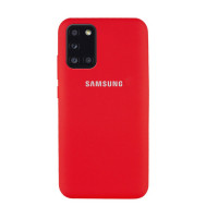 Силіконова накладка Soft Silicone Case для Samsung A31/A315 2020 Red