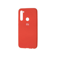 Силіконова накладка Silicone Case для Xiaomi Redmi Note 8T Red