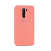 Силиконовая накладка Silicone Case для Xiaomi Redmi 9 Coral
