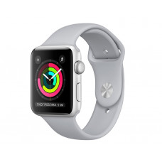 Смарт-часы Apple Watch Series 3 38mm Silver Aluminium Case with White Sport Band (MTEY2)