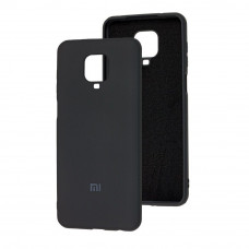Силіконова накладка Soft Silicone Case для Xiaomi Redmi Note 9 Pro/Note 9S Black