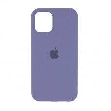Силіконова накладка Silicone Case Full для iPhone 13 Pro Max Lavander Grey
