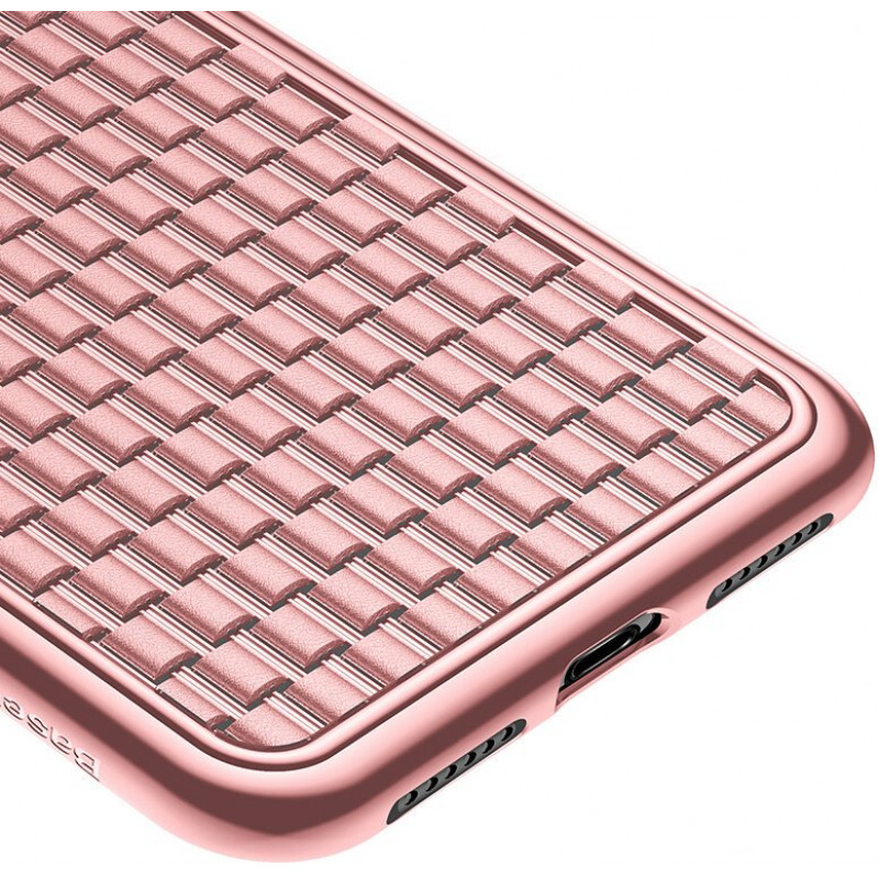 Чехол Baseus для iPhone XS BV Case Pink (WIAPIPH58-BV04)