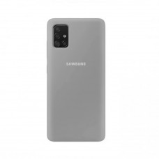 Силіконова накладка Silicone Case для Samsung A51 2020 A515 Grey