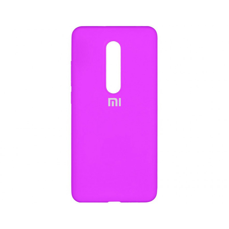 Силіконова накладка Silicone Case для Xiaomi Mi 9T Violet