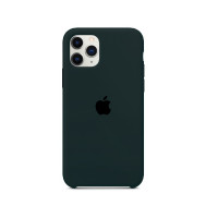 Силіконова накладка Silicone Case для iPhone 11 Pro Max Green Fores