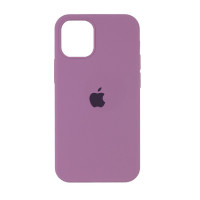 Силиконовая накладка Silicone Case Full для iPhone 13 Pro Max Lilac