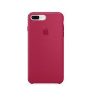 Силіконова накладка Silicone Case для iPhone 7 Plus/8 Plus Rose Red
