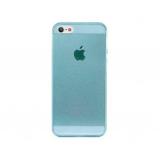 Силиконовая накладка iPhone 5/5S Remax 0.2 mm Blue