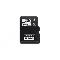 Карта памяти MicroSDHC 4GB Class 4 GOODRAM (M400-0040R11)