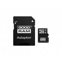 Карта пам'яті MicroSDHC 4GB Class 4 GOODRAM + SD-adapter (M40A-0040R11)