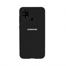 Силіконова накладка Silicone Case для Samsung M31 2020 M315 Black