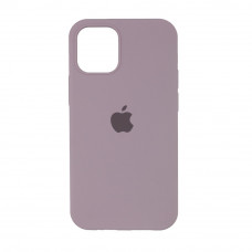 Силіконова накладка Silicone Case Full для iPhone 13 Pro Max Lavander
