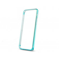 Бампер iPhone 6 Aluminium Slim Elegant Blue/Gold