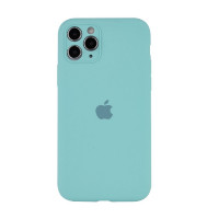 Силіконова накладка Silicone Case для iPhone 12 Pro Blue Sea