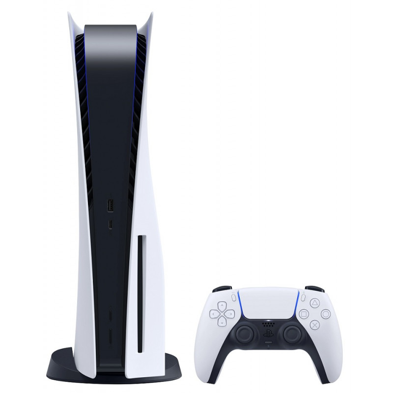 Игровая приставка SONY PlayStation 5 BluRay+SONY PlayStation DualSense White