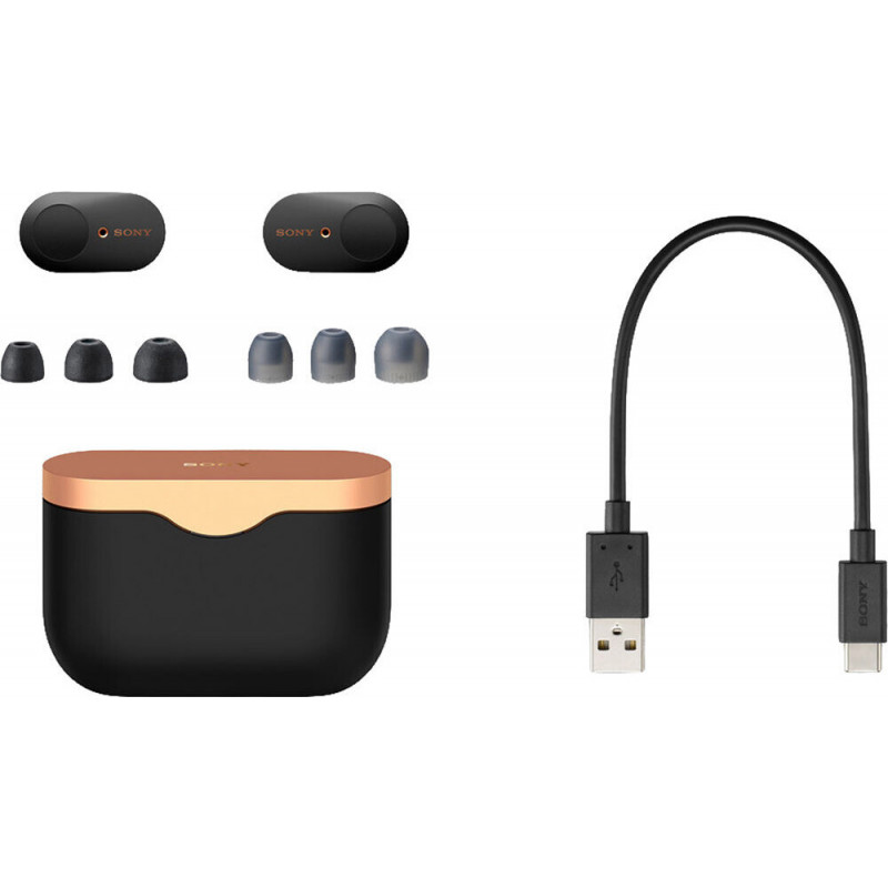 Наушники Bluetooth Sony WF-1000XM3 Black (WF1000XM3B.E)