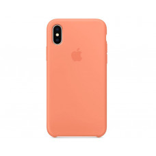 Силіконова накладка Silicone Case для iPhone XS Max Peach