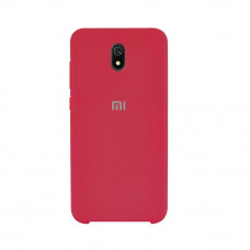 Силіконова накладка Silicone Case для Xiaomi Redmi 8A Hot Pink