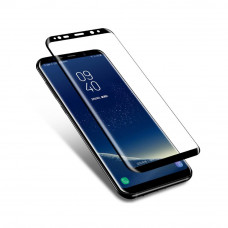 Защитное стекло 9D Flexible Ceramics для Samsung S8 Plus G955 Black