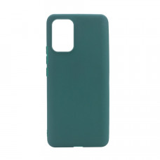 Силіконова накладка Silicone Case для Xiaomi Redmi Note 10 Pro Dark Green