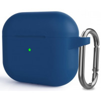 Чехол для наушников Silicon Case Apple AirPods3 Blue Cobalt