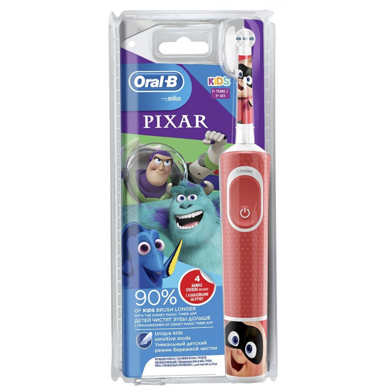 Зубная электрощетка Braun Oral-B D100.413.2K Pixar типа 3710 (3+)