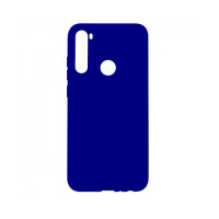 Силиконовая накладка Silicone Case для Samsung A21 2020 A215 Navy Blue