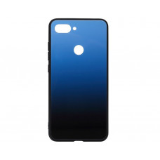 Силіконова накладка Gradient Glass для Xiaomi Mi 8 Life Blue