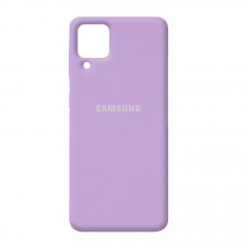 Силіконова накладка Silicone Case для Samsung A22/A225 2021 Lilac