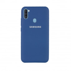 Силіконова накладка Silicone Case для Samsung M11/A11 2020 Blue