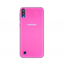 Силиконовая накладка Silicone Case для Samsung M10 2019 M105 Crimson
