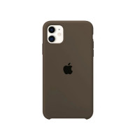 Силіконова накладка Silicone Case для iPhone 11 Olive