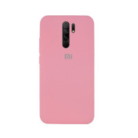 Силіконова накладка Silicone Case для Xiaomi Redmi 9 Pink