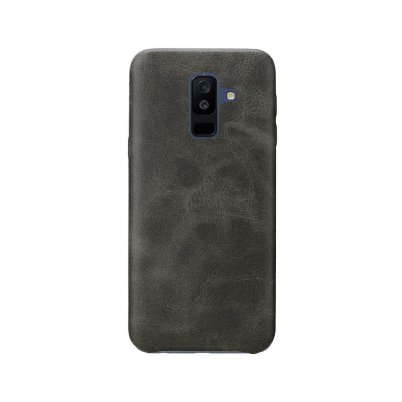 Шкіряна накладка T-PHOX Samsung A8 Plus 2018/A730 Vintage Brown