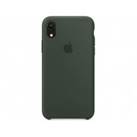 Силіконова накладка Silicone Case для iPhone XR Dark Olive